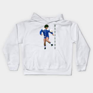 Diego Maradona / 80s style fan art Kids Hoodie